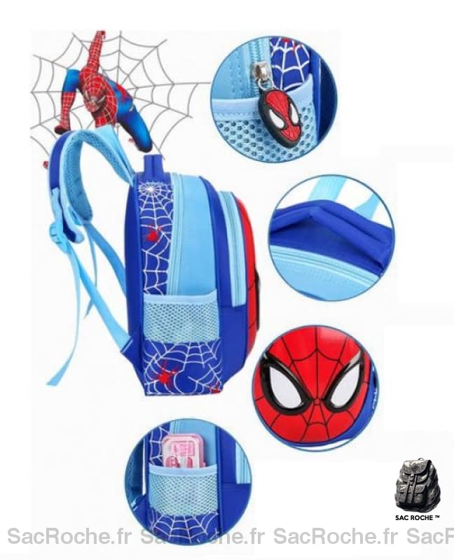 Sac À Dos Spiderman 3D Enfant