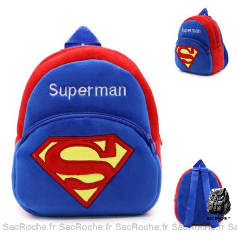 Sac À Dos Superman Peluche Enfant