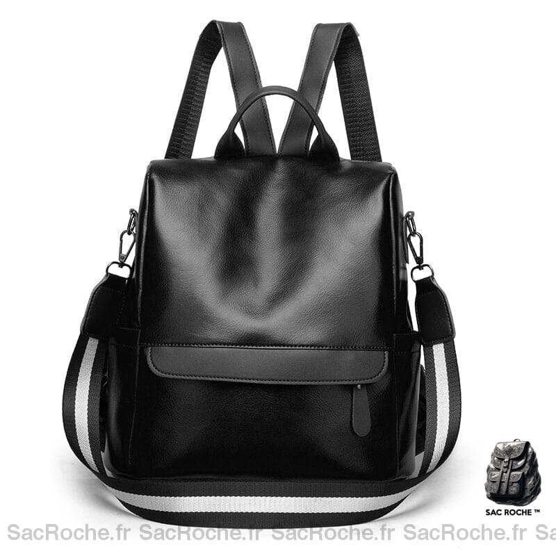 Sac À Dos Vintage Mini Noir Petit Femme