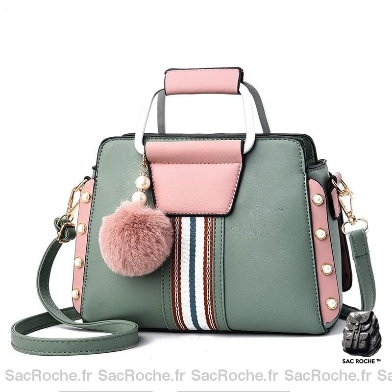 Sac À Main Pastel Mini Vert Main Femme