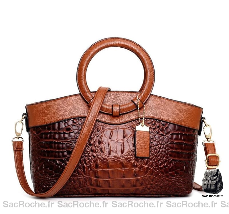 Sac À Main Vintage Femme Petit Marron Petit Sac