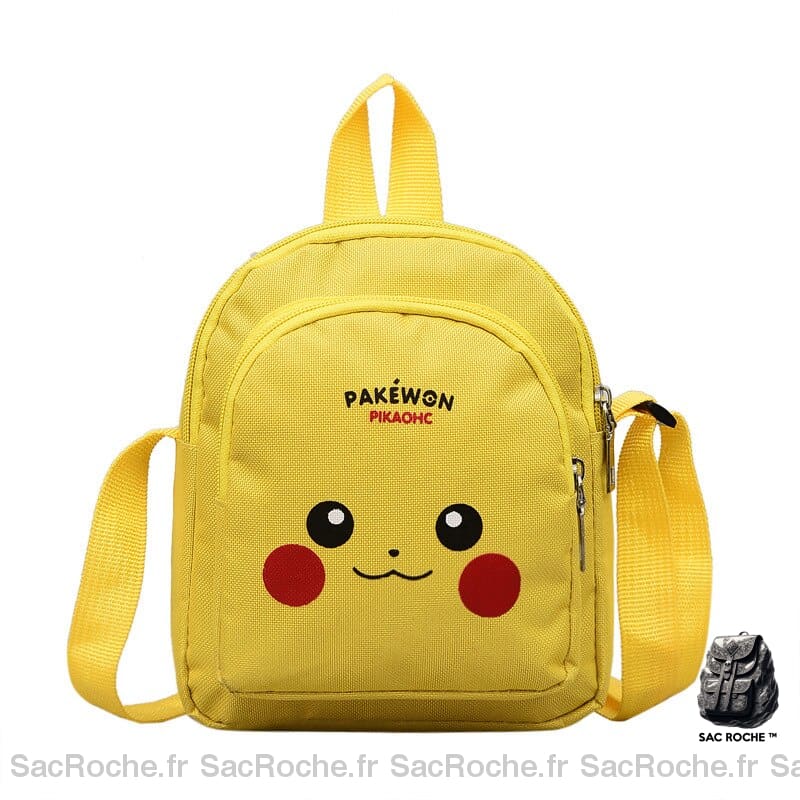 Sac à dos motif Pikachu pour enfants - Sac à main Sac