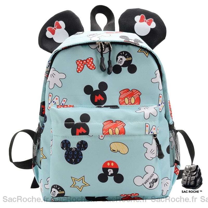 Sac Dos Imprimé Bleu Disney À Ado