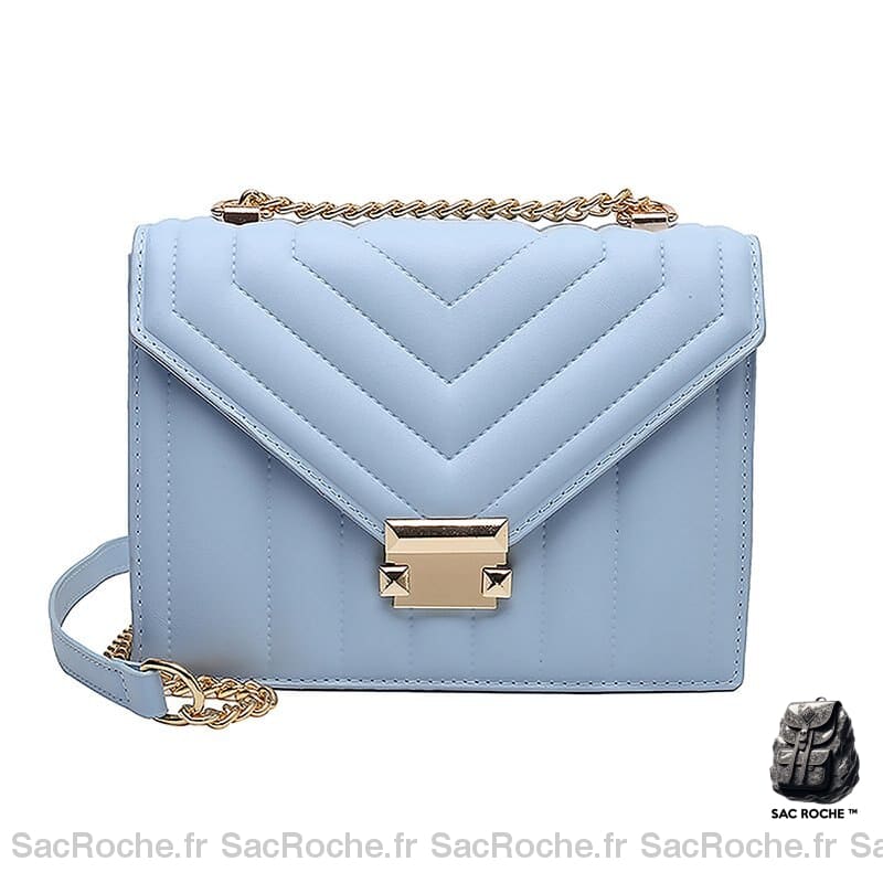 Sac Femme Bandoulière Bleu Sac À Main Femme