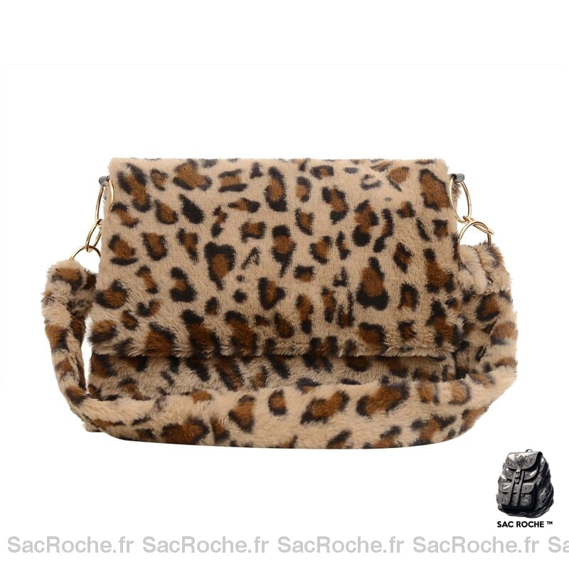 Sac Imprimé Animal Bandoulière Leopard Sac À Main Femme