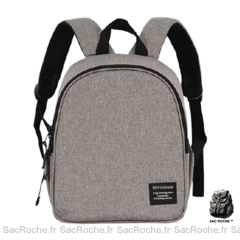 Sac Isotherme Gris Compact À Dos Isotherme