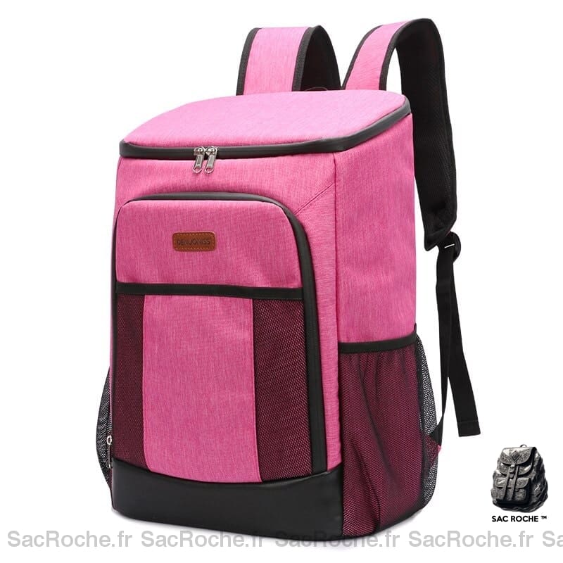 Sac Isotherme Rose 30L À Dos Isotherme