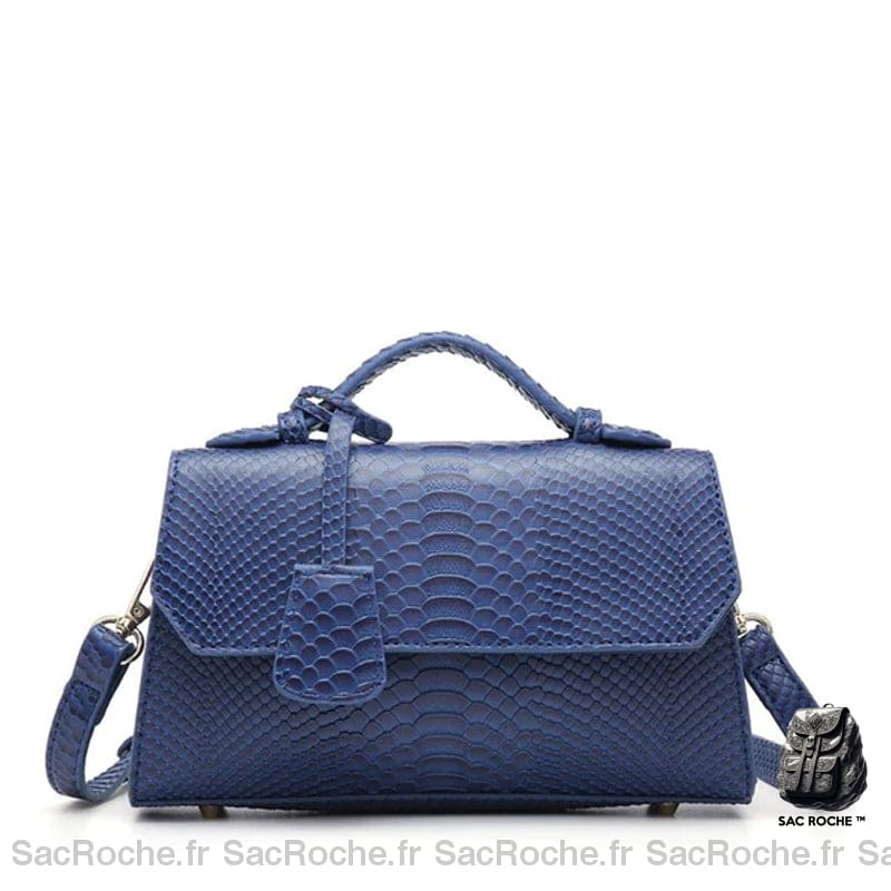 Sac Main Bleu Petit À Main Femme