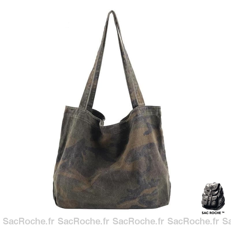 Sac Main Camouflage Femme À