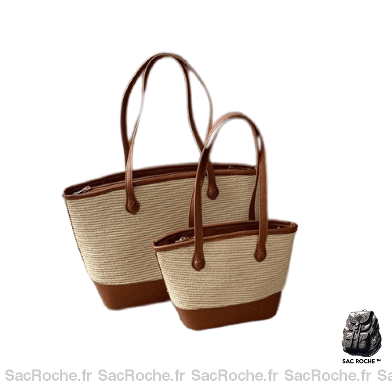 Sac Main Femme Porté Épaule Cabas À