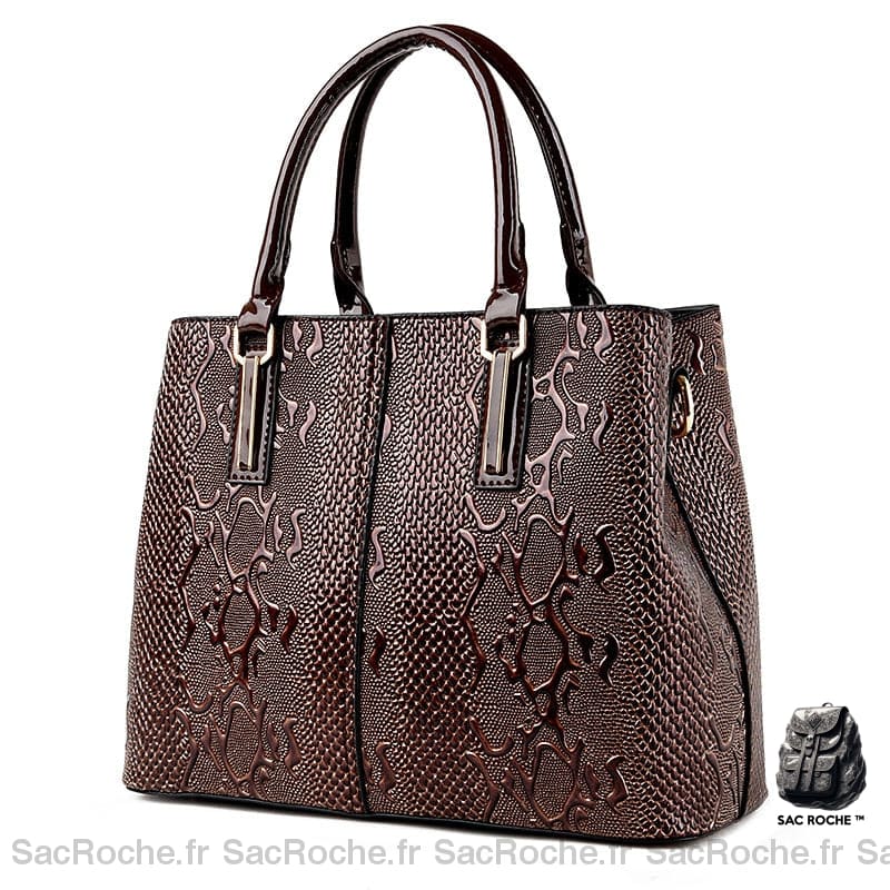 Sac Main Luxe Petit Marron À Main Femme