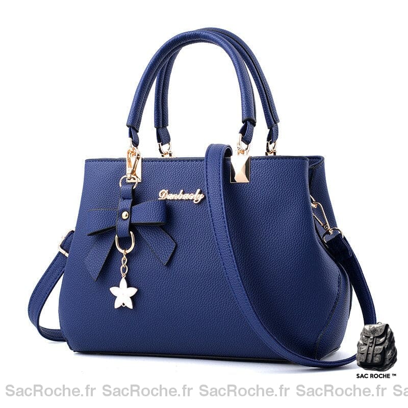 Sac Main Tendance Petit Bleu À Main Femme