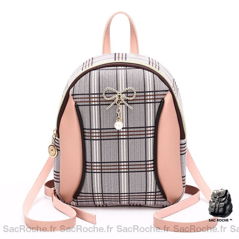 Sac Mini Femme Rose Petit À Dos