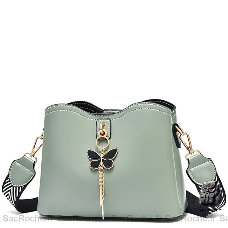 Sac Papillon Femme Vert À Main Femme