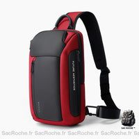Découvrir le modèle Rouge Sacoche Bandoulière Bange Compress - modèle Rouge - Sac Roche ™