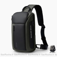 Découvrir le modèle Vert Sacoche Bandoulière Bange Compress - modèle Vert - Sac Roche ™