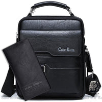 Bandoulière Cuir Tablette Homme 9.7'' - modèle Noir - Sac Roche ™