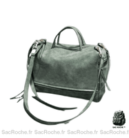 Besace cuir femme 2017 - modèle Vert / 33cmx13cmx23cm - Sac Roche ™
