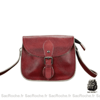 Besace cuir femme élégante - Sac Roche ™
