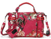 Besace Femme Cours Élégante Rouge / 35X13X29Cm Sac