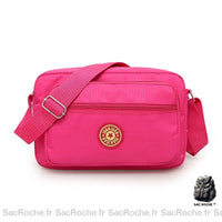 Besace femme tissu pas cher - modèle 4 / 25x7x16 cm - Sac Roche ™