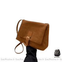 Besace Marron Femme - Sac Roche ™