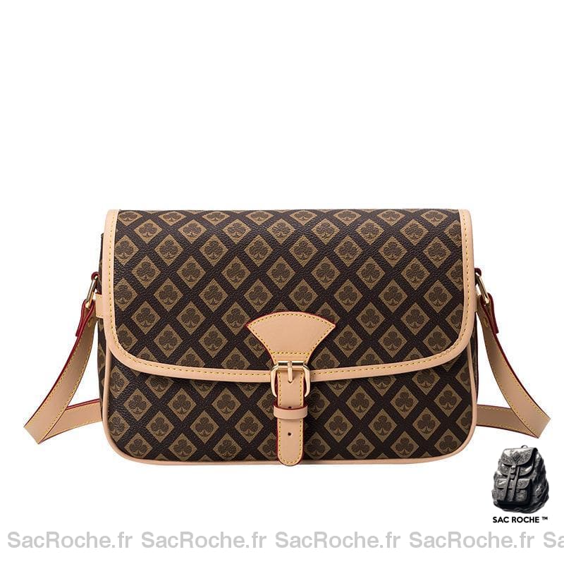 Besace Marron Foncé Femme Clair Sac