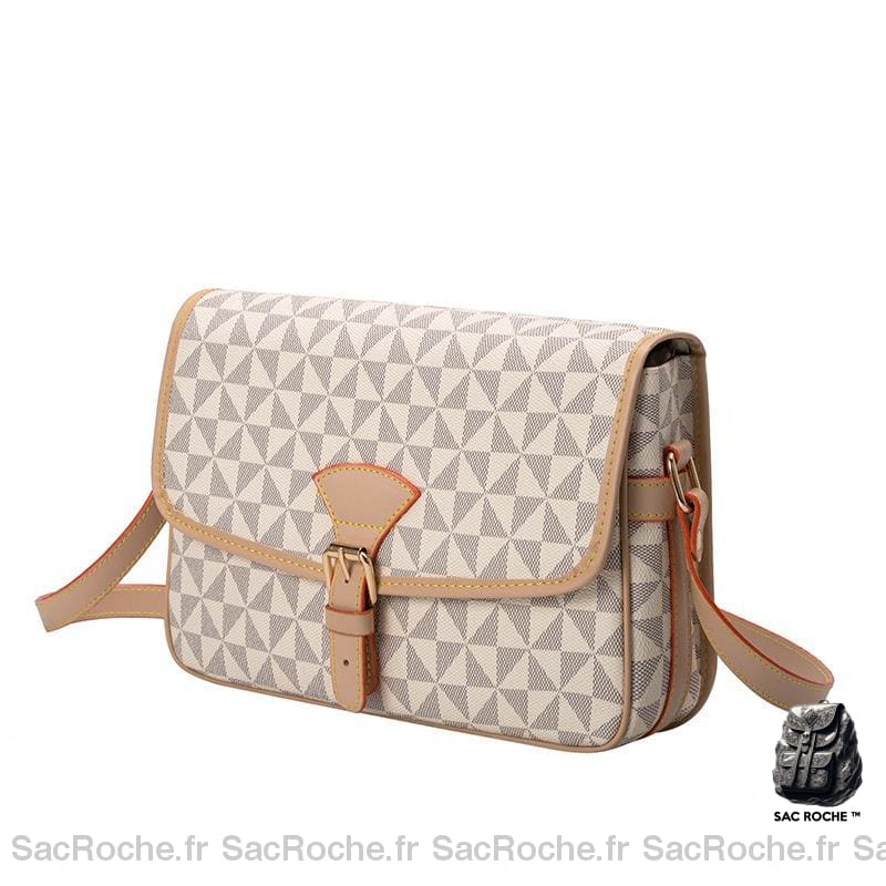 Besace Marron Foncé Femme Kaki Sac