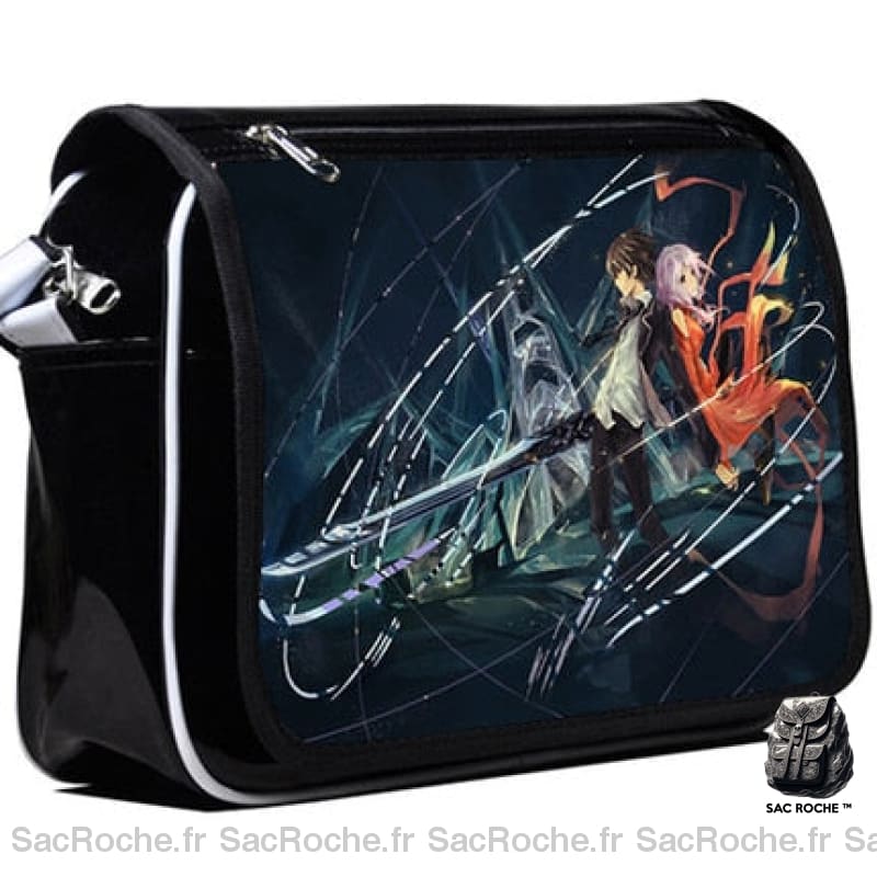 Besace Noire Femme Modèle 1 / 33X22X8Cm Sac