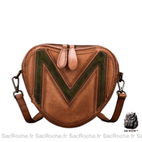 Besace Originale pour Cours Femme - modèle Kaki - Sac Roche ™