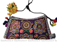 Besace Tissu Femme Élégante et Pratique - modèle 6 / 34*17cm - Sac Roche ™