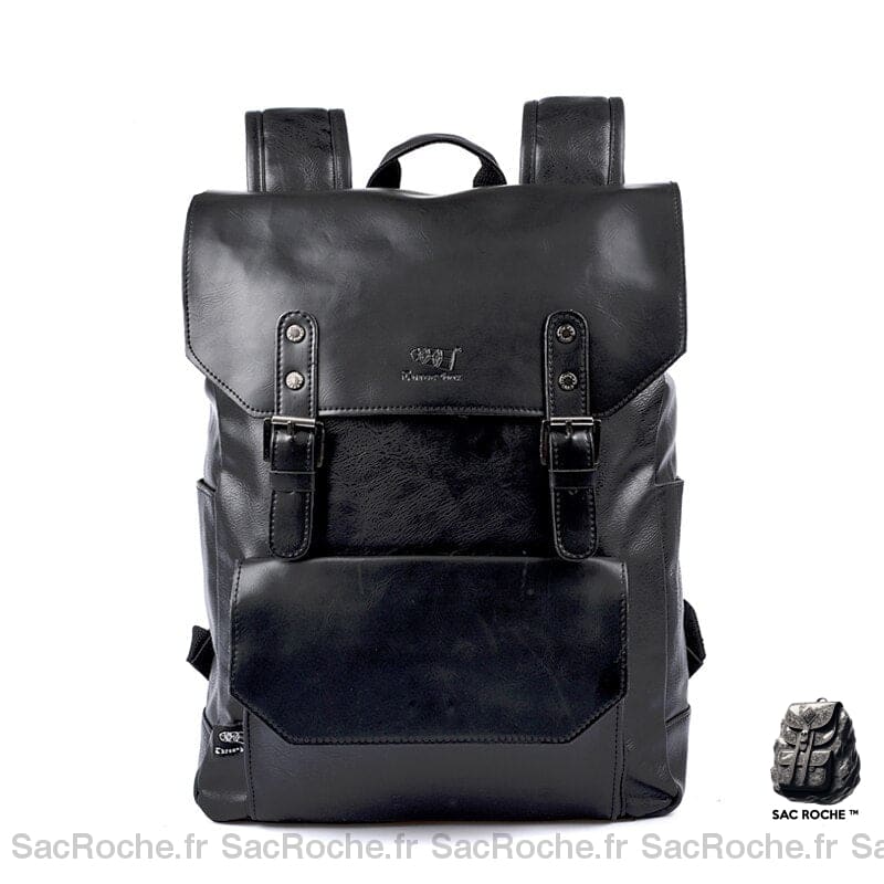 Cartable Cuir Synthétique Vintage Homme