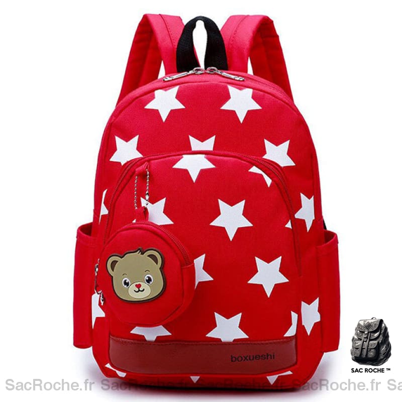 Cartable Enfant Etoiles Mignons Ecole Maternelle Rouge Sacs À Dos Scolaire
