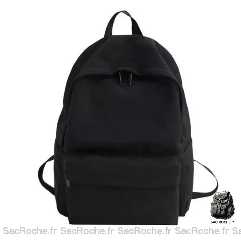 Cartable Fille École Décontracté Noir Sac À Dos Enfant