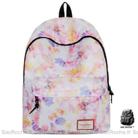 Cartable fille imprimé coloré - modèle Modèle 1 - Sac Roche ™