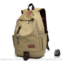 Cartable garçon CE1 résistant - modèle Kaki - Sac Roche ™