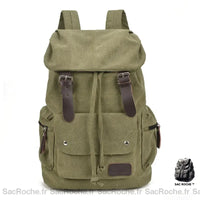 Cartable homme casual - modèle Vert - Sac Roche ™