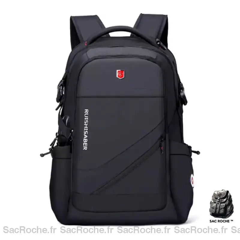 Cartable Homme Haute Densité Noir Sac À Dos