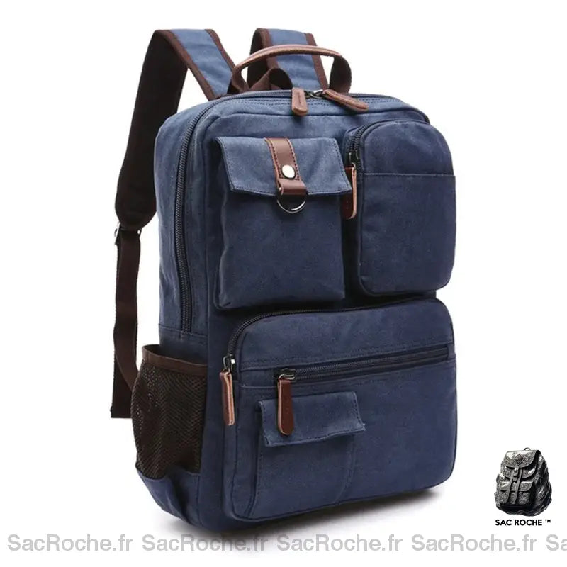 Cartable Homme Professionnel Blue Sac À Dos Travail