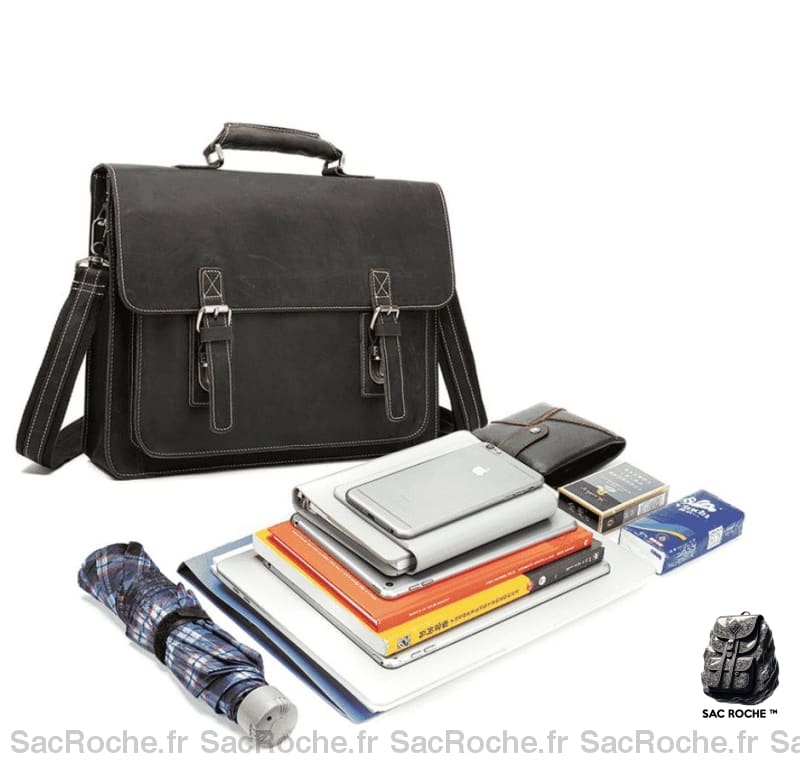 Cartable Homme Style Rétro