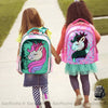 Cartable Licorne Brillant Et Accessoires Fille Sac À Dos Enfant