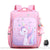 Cartable licorne rose étanche fille - modèle Rose - Sac Roche ™