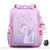 Cartable licorne rose étanche fille - modèle Violet - Sac Roche ™