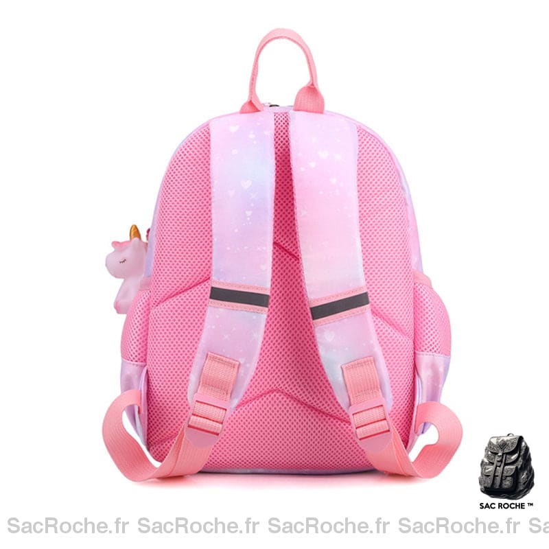 Cartable Licorne Rose Volante - Fille Sac À Dos Enfant