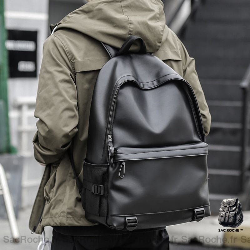 Cartable Noir École Sac À Dos Sac Ado