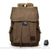 Cartable toile homme canvas - modèle marron - Sac Roche ™