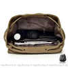 Cartable Toile Homme Canvas Sac À Dos En
