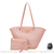 Ensemble Femme Sac Main Portefeuille - modèle Rose - Sac Roche ™