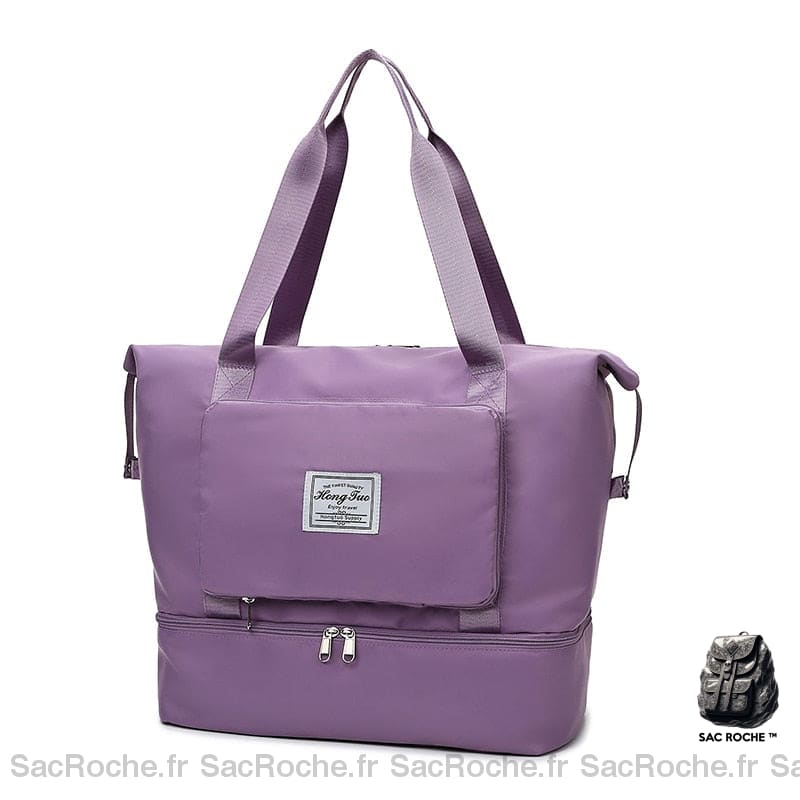 Grand Sac Cabas Femme Lavande À Main