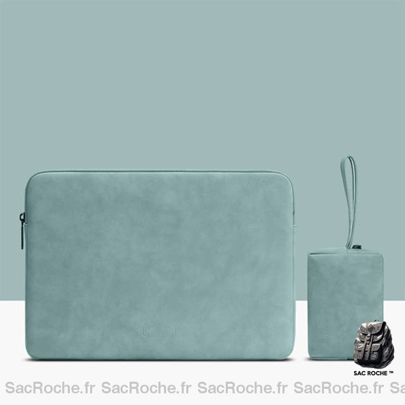 Housse Ordinateur 13-15 - Couleur Unie Protection Élégante Vert / 13 Pouces Sacoches Ordinateur